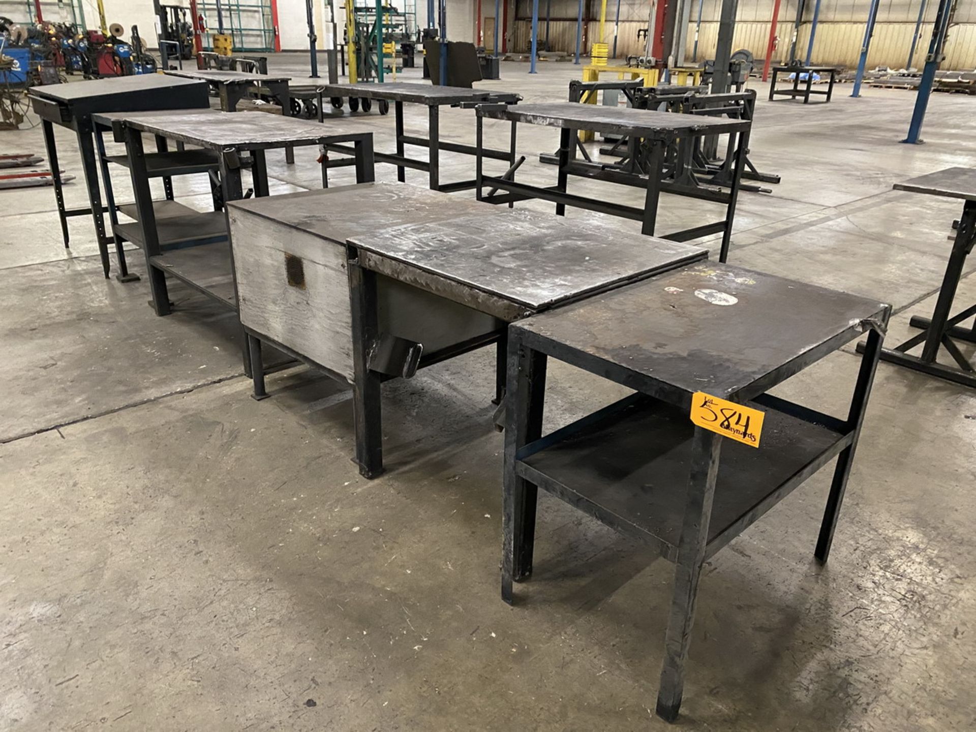 Various Sized Stands and Tables