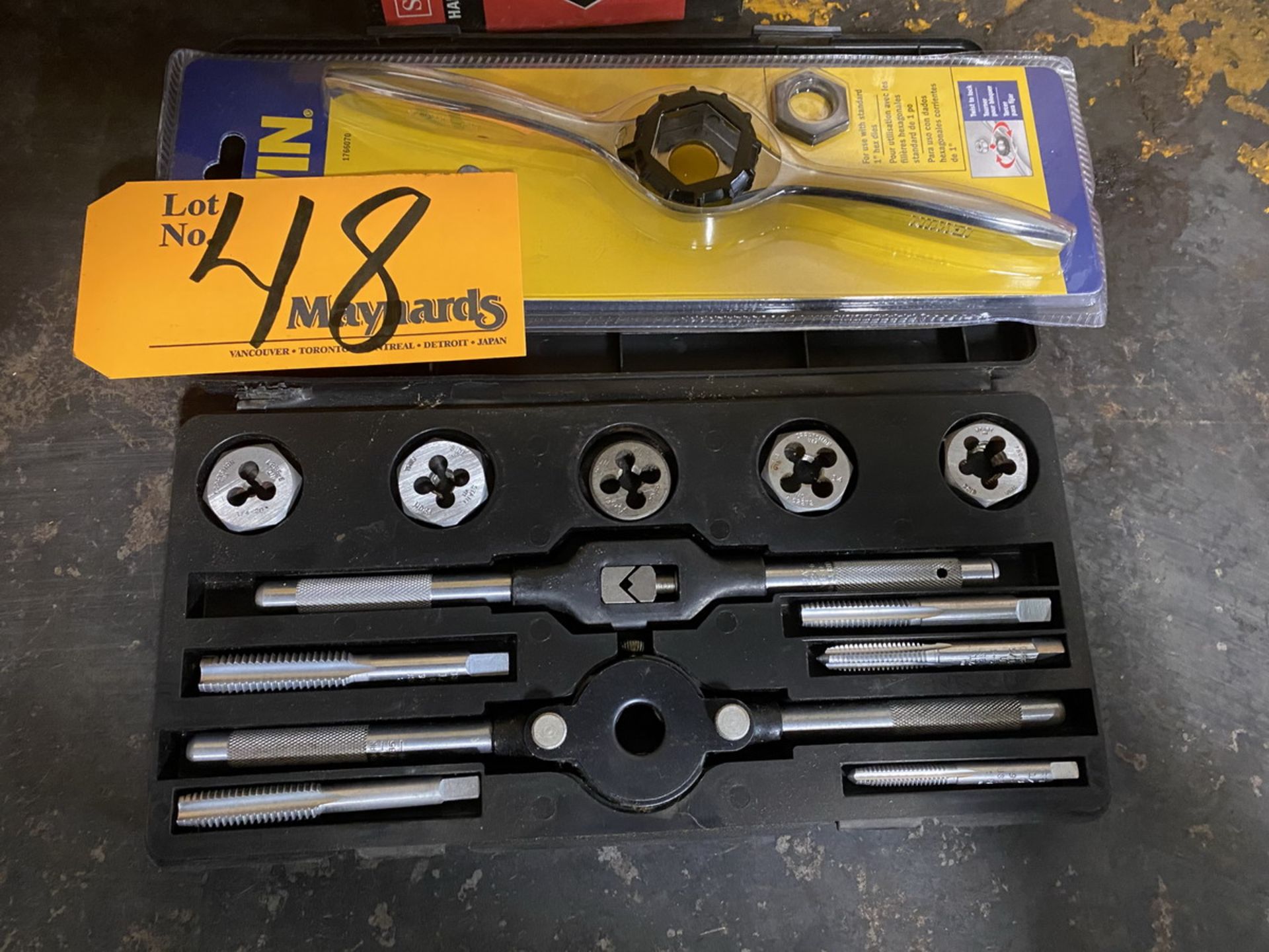 Craftsman Tap and Die Set to include (1) Irwin Hansen Die Stock - Image 2 of 3