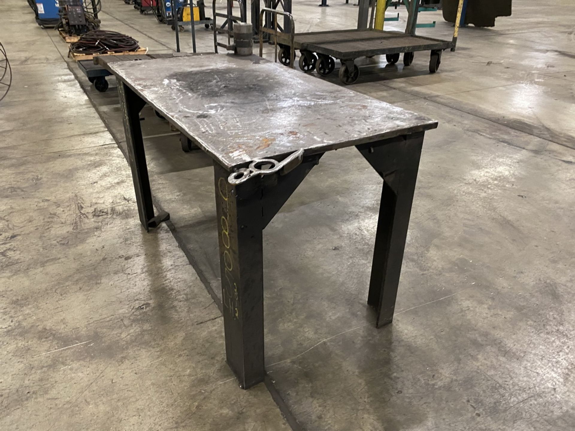 Various Sized Steel Tables - Image 5 of 5