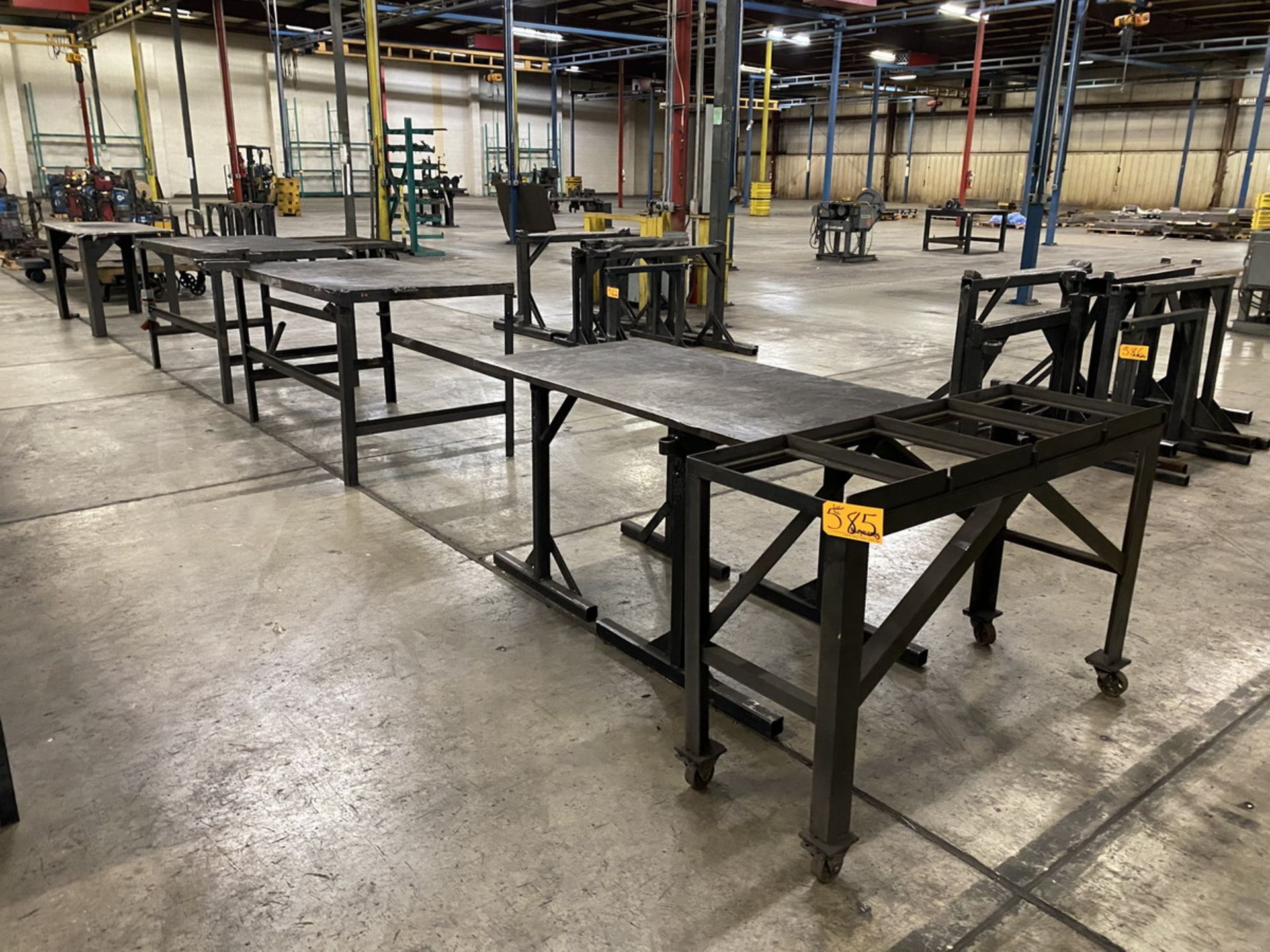 Various Sized Steel Tables