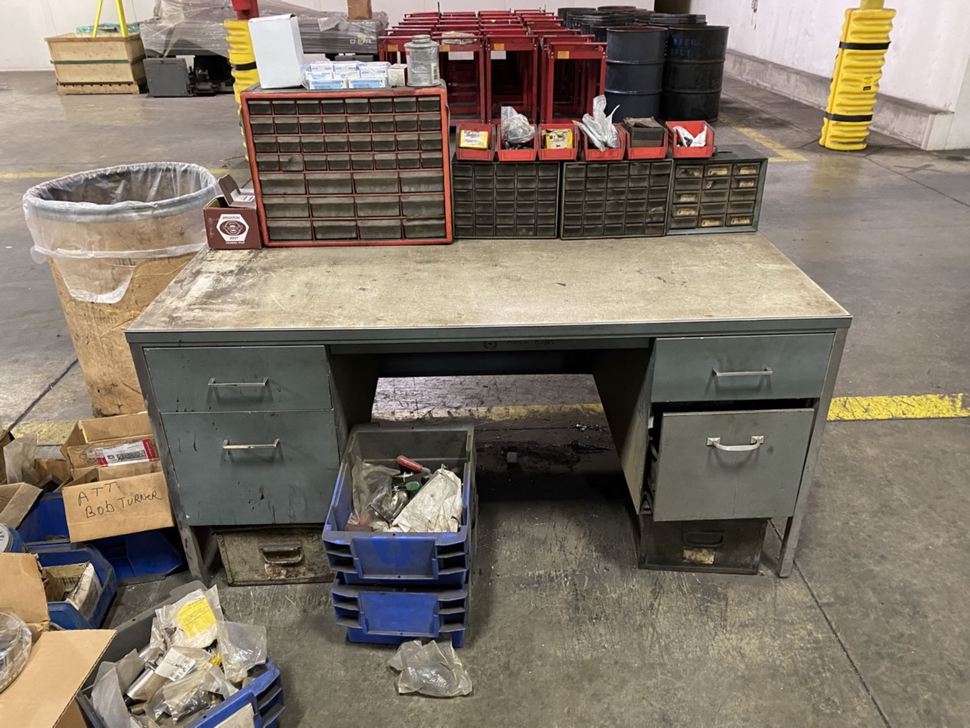 Parts Cabinets and Shelving Unit w/ Contents of Assorted Tooling - Image 3 of 3