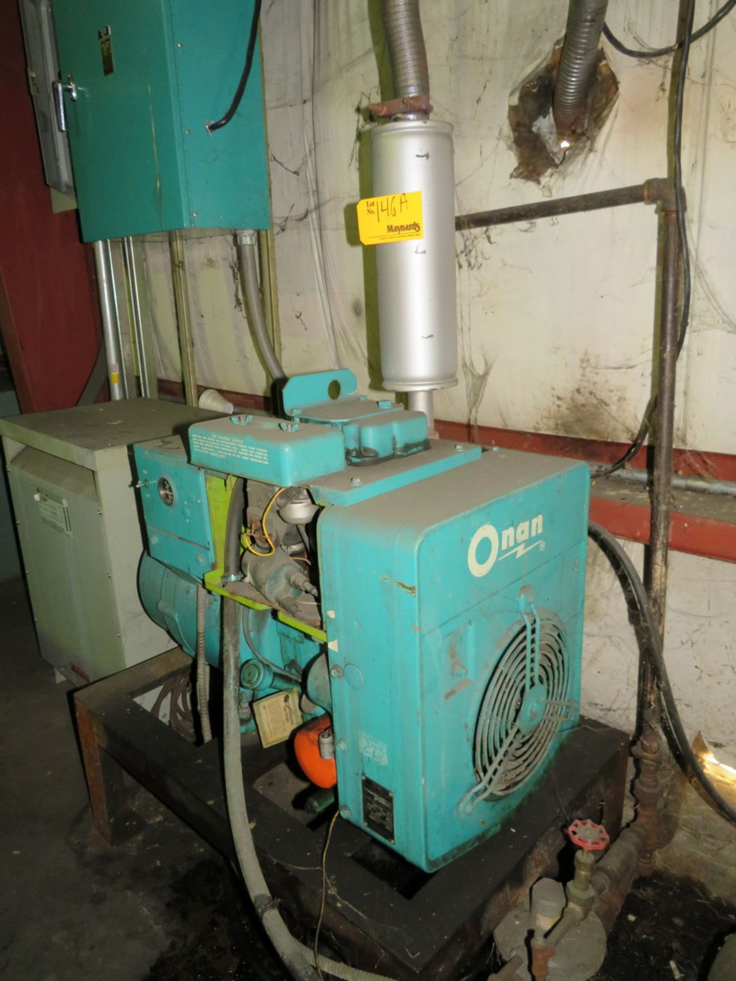 Onan Generator 7.5KVA, 120 / 240V, 1PH [Loc: Church Hill]
