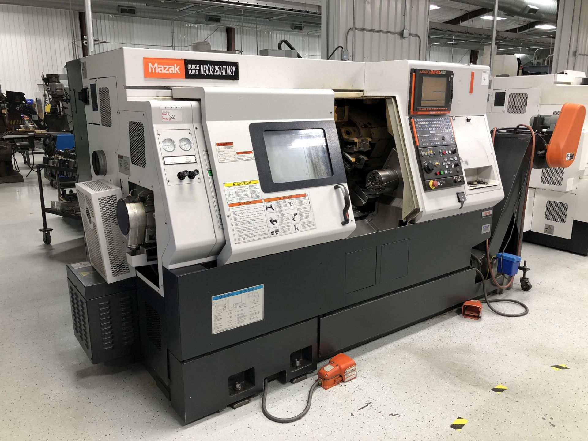 2008 Mazak Quick Turn Nexus 250-II MSY CNC Lathe - Image 2 of 27