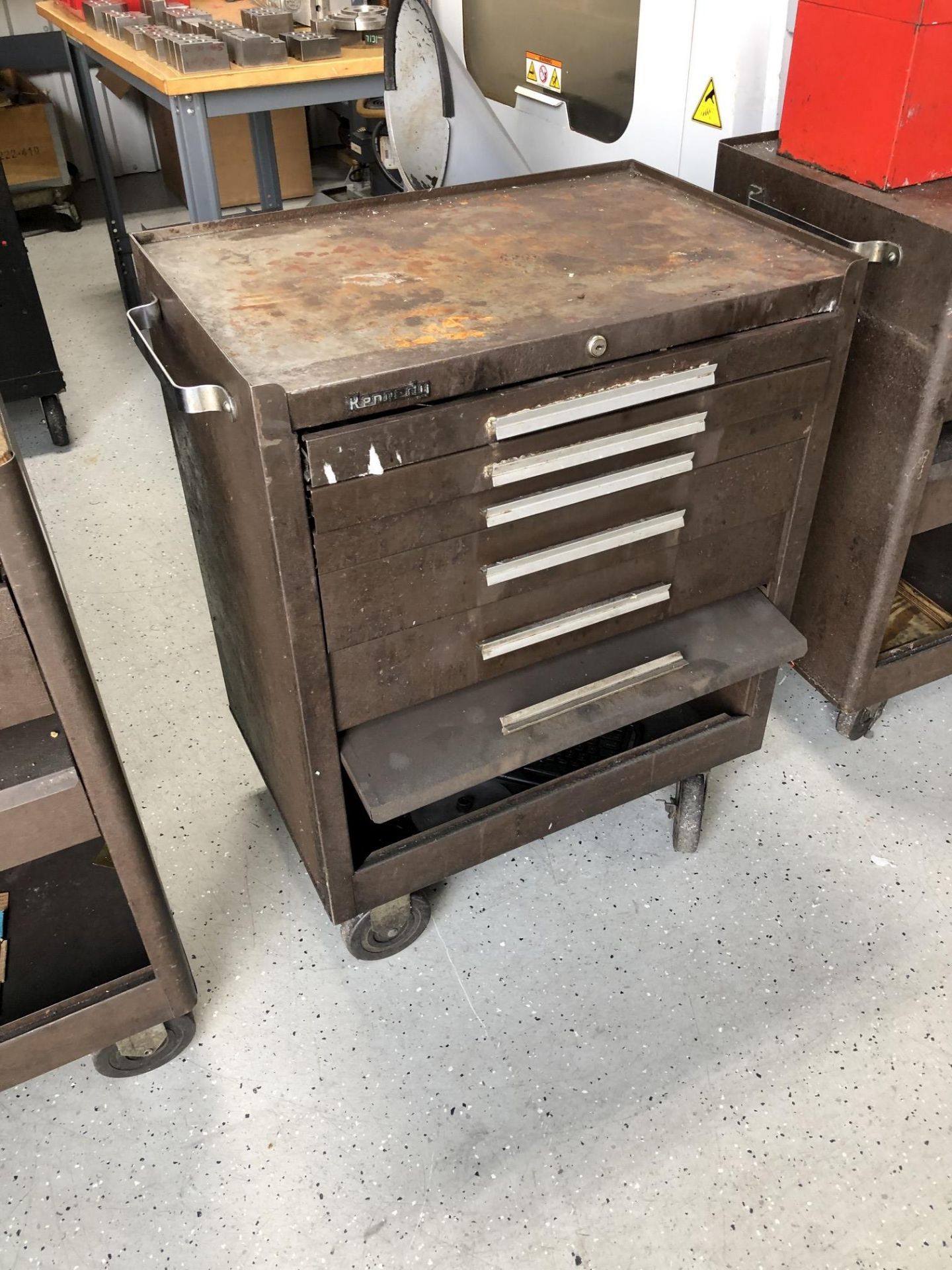 (3) Kennedy Tool Cabinets & (1) Duplex Tool Box - Image 3 of 6