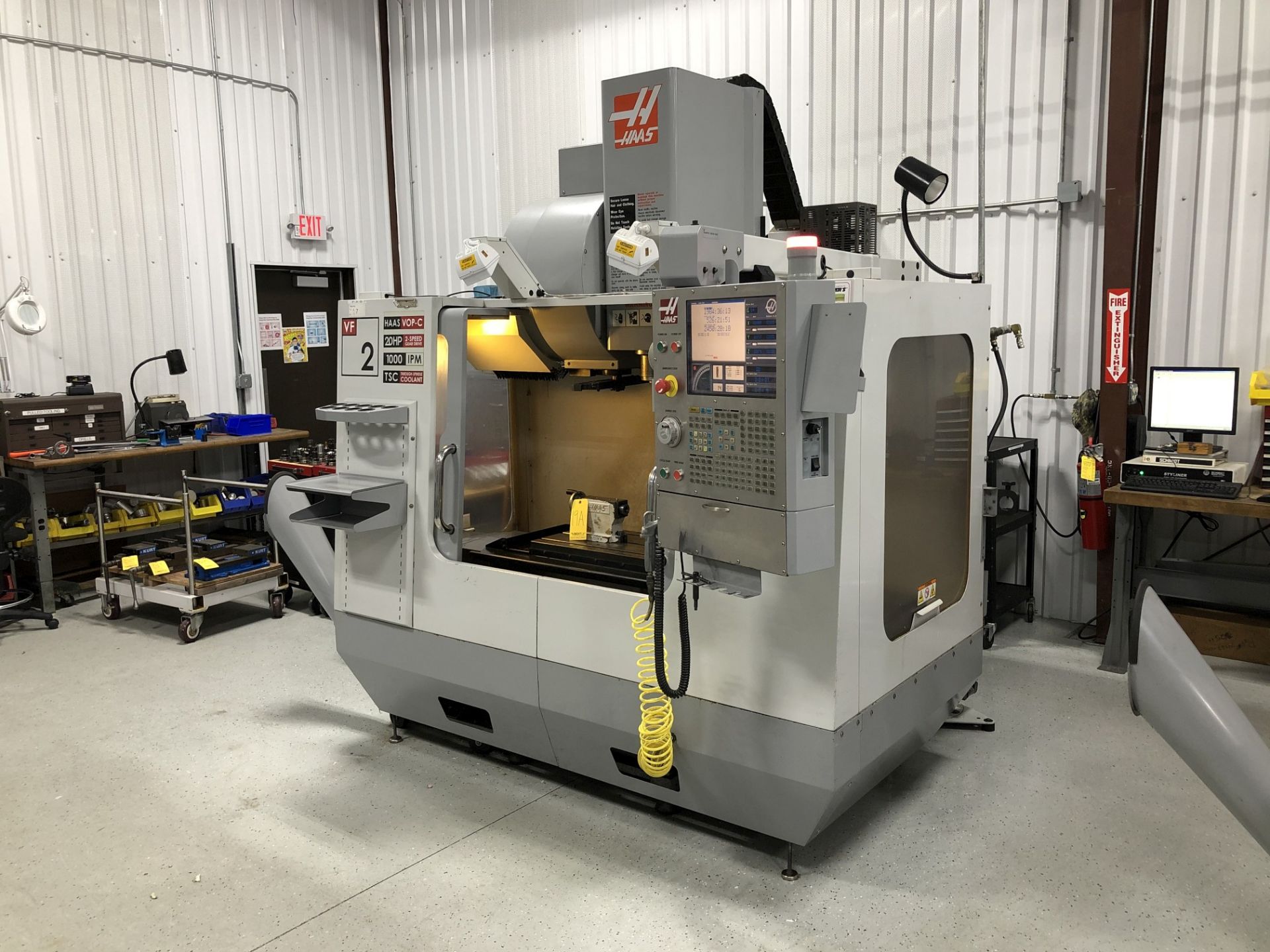 2007 Haas VF-2B CNC Vertical Machining Center - Image 3 of 13