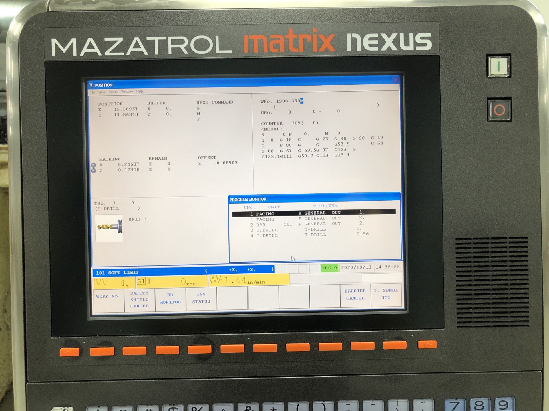 2012 Mazak Quick Turn Nexus 250-II CNC Lathe - Image 5 of 18