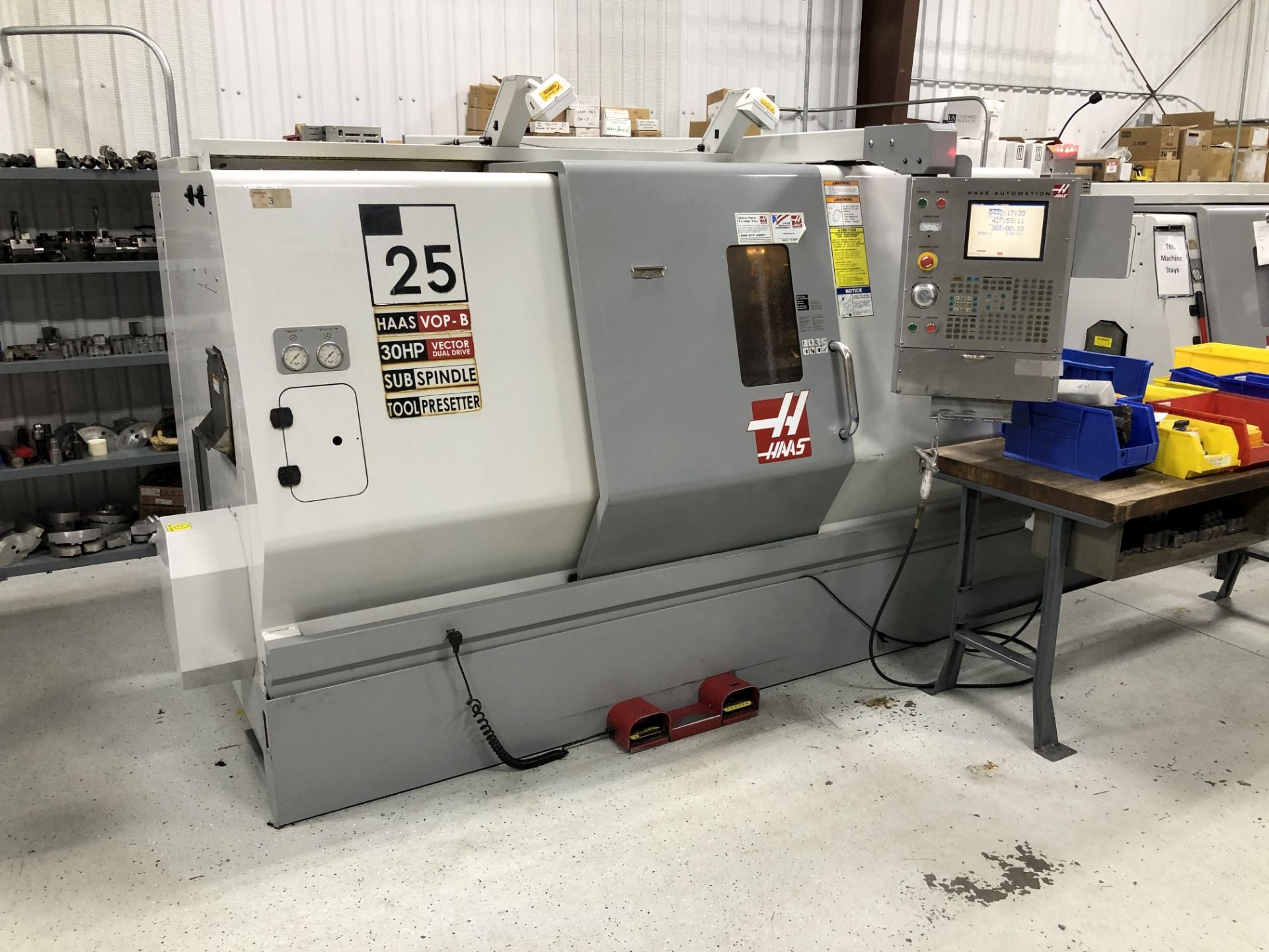 2005 Haas TL-25 CNC Lathe - Image 17 of 18