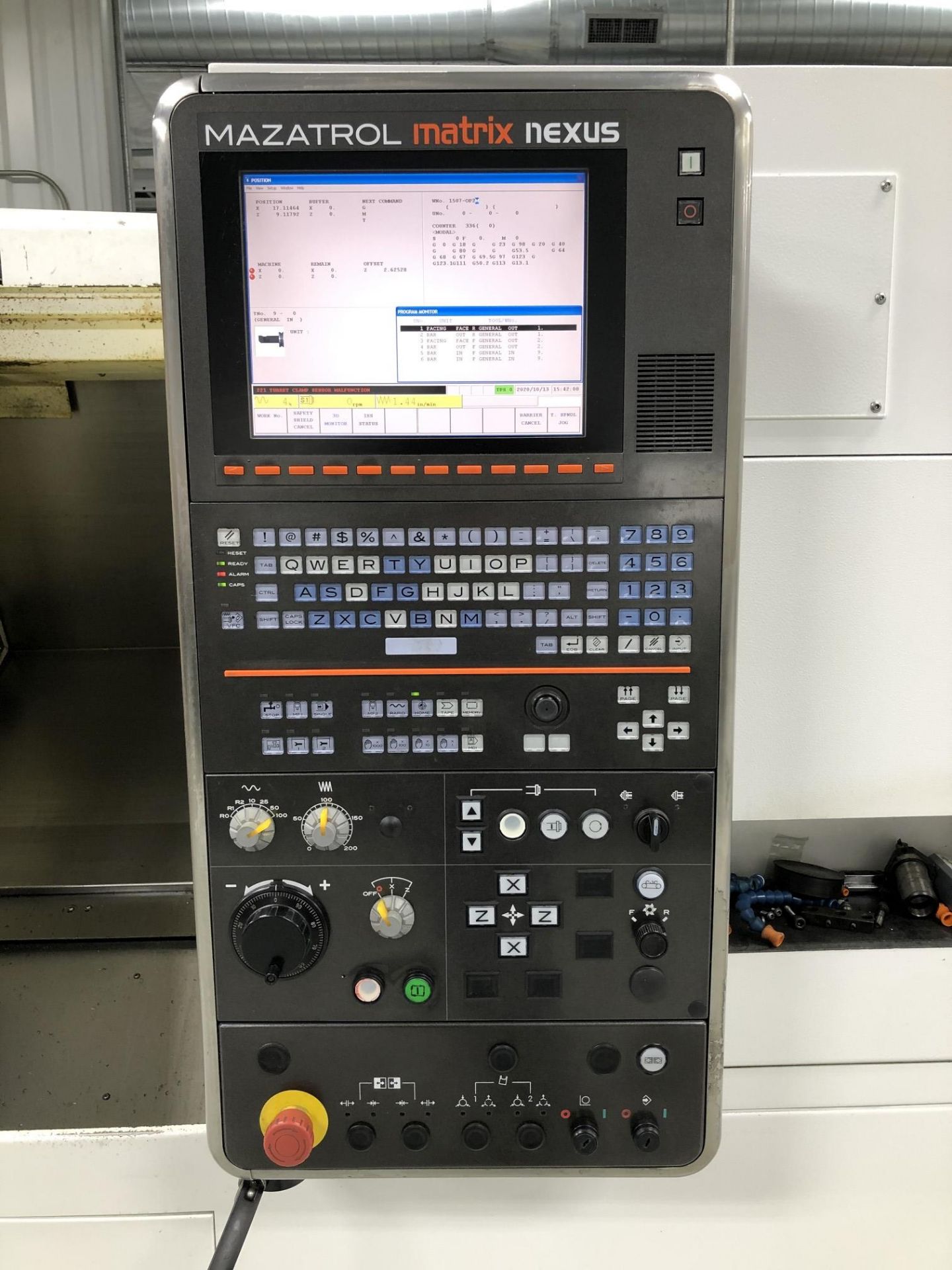 2012 Mazak Quick Turn Nexus 250-II CNC Lathe - Image 4 of 19