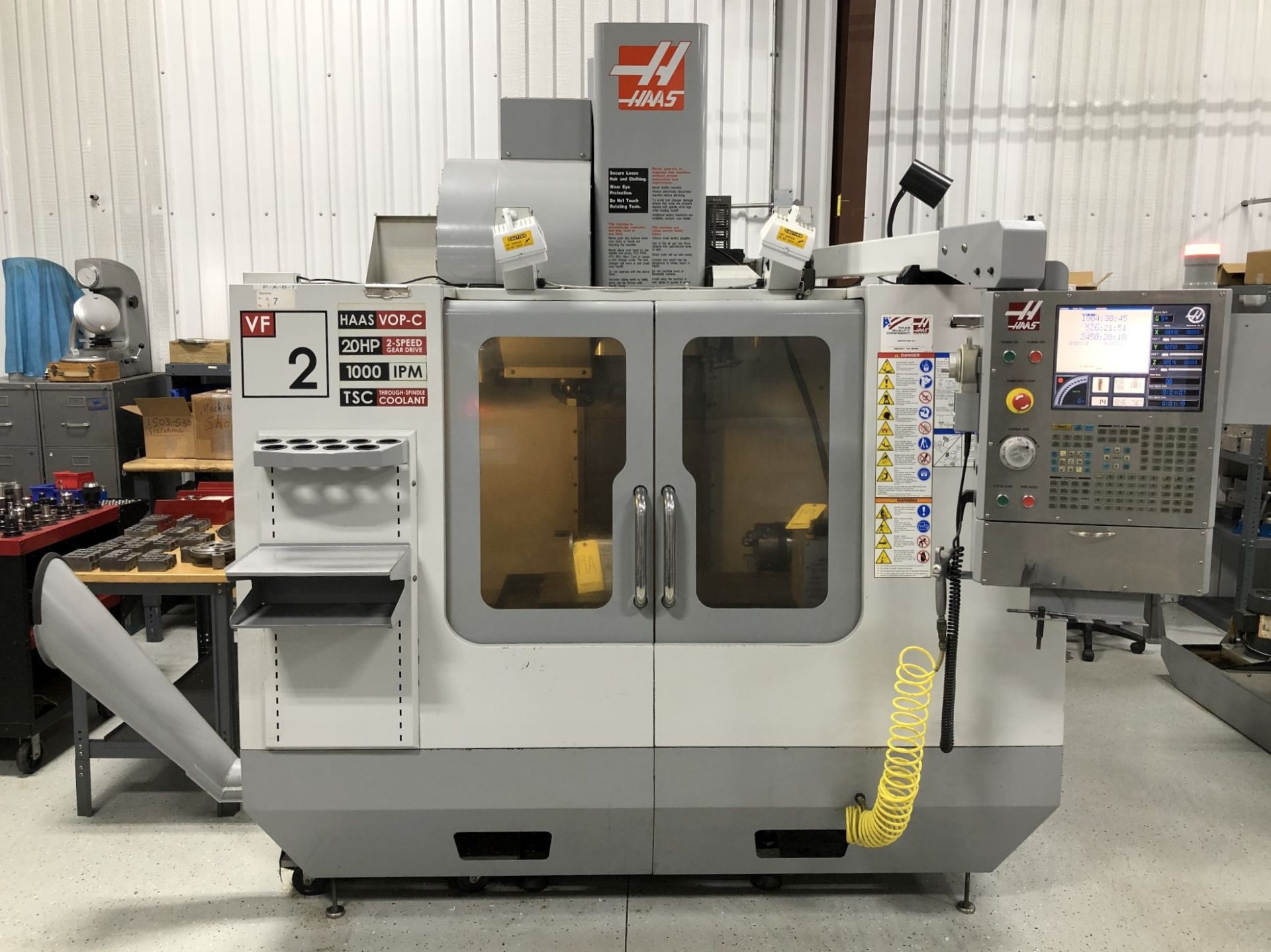 2007 Haas VF-2B CNC Vertical Machining Center - Image 12 of 13