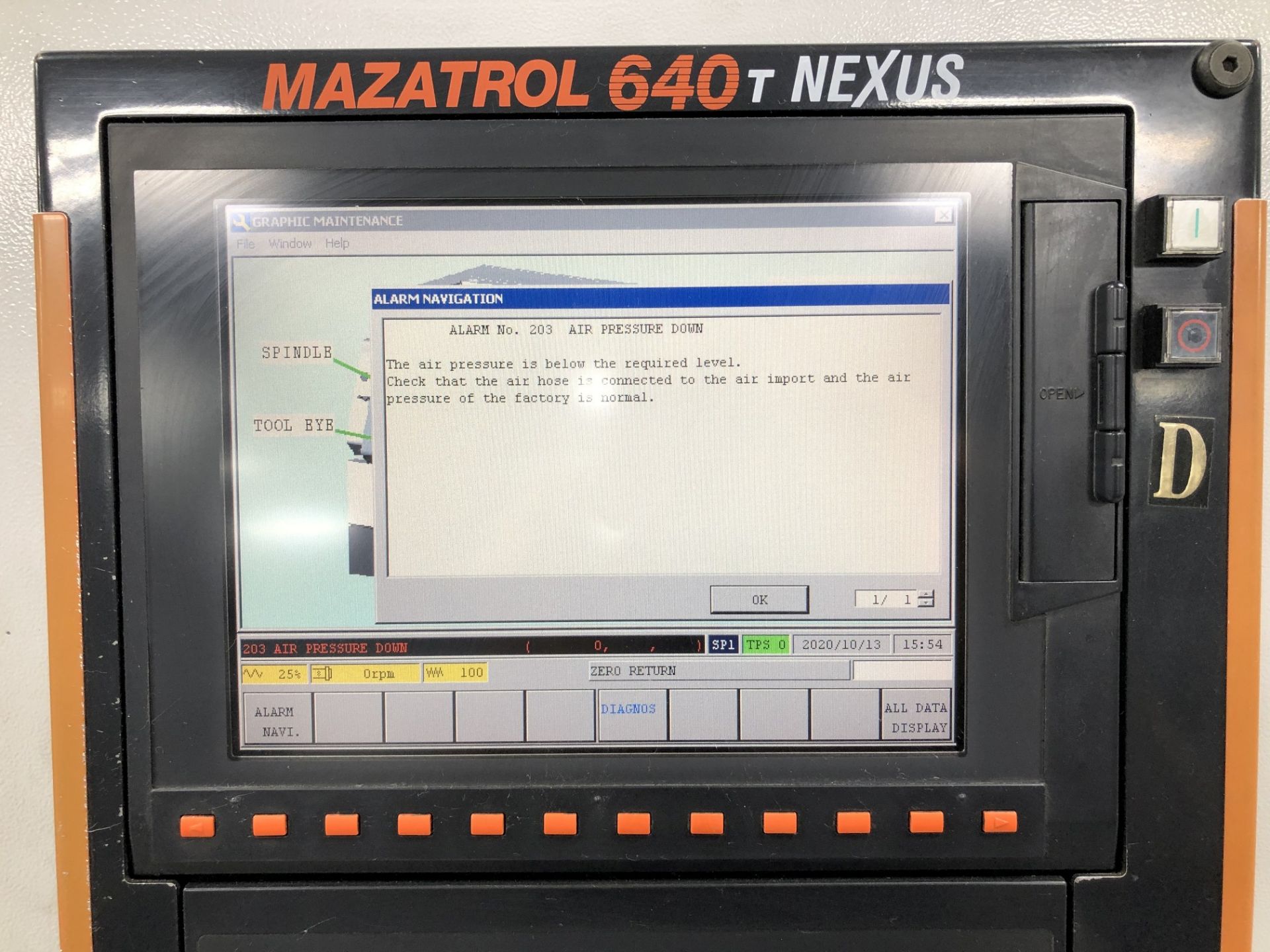 2006 Mazak Quick Turn Nexus 250MSY CNC Lathe - Image 5 of 24