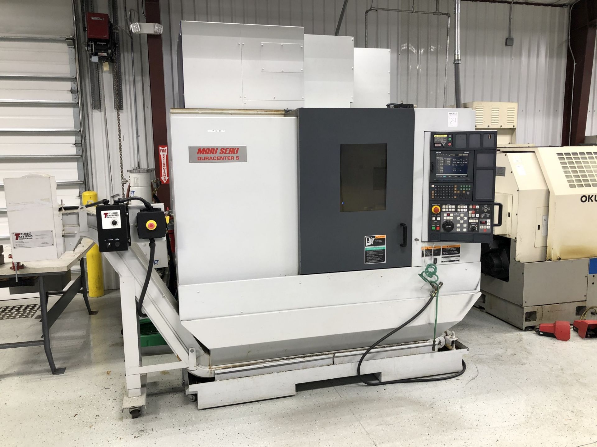 2004 Mori Seiki Duracenter 5 CNC Vertical Machining Center