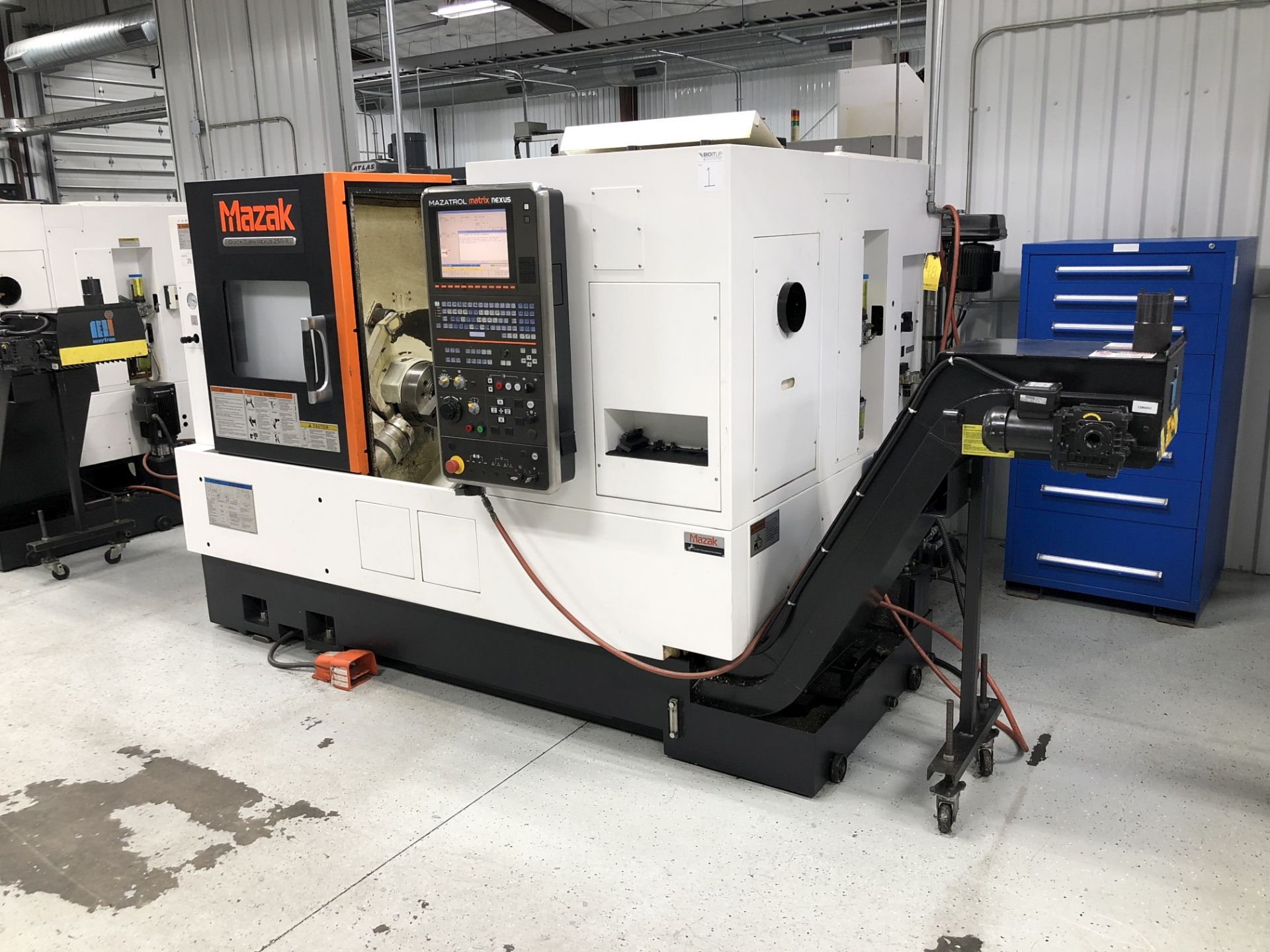 2012 Mazak Quick Turn Nexus 250-II CNC Lathe - Image 3 of 18