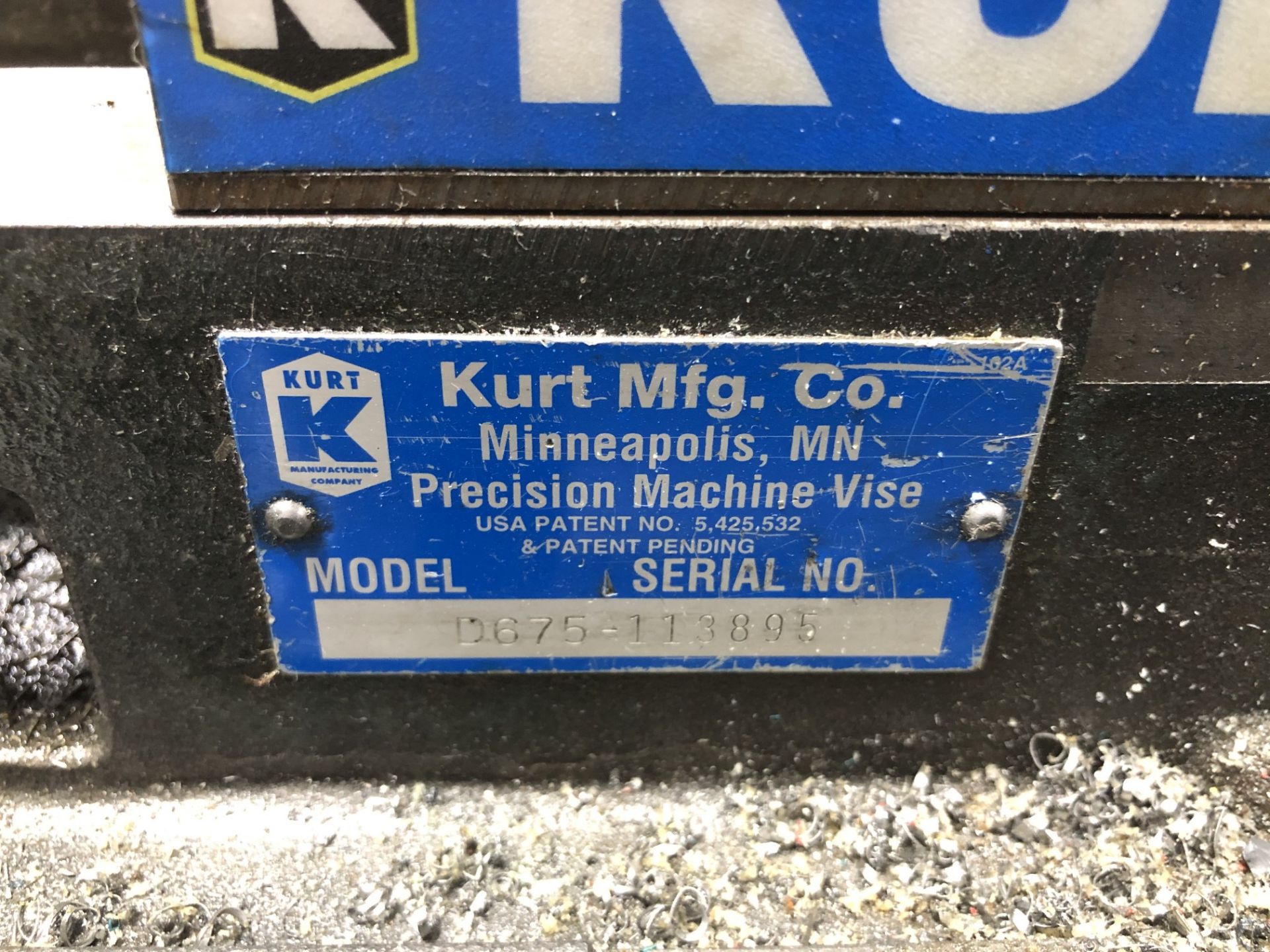 Kurt 6" Machine Vise, Model D675 - Image 3 of 3