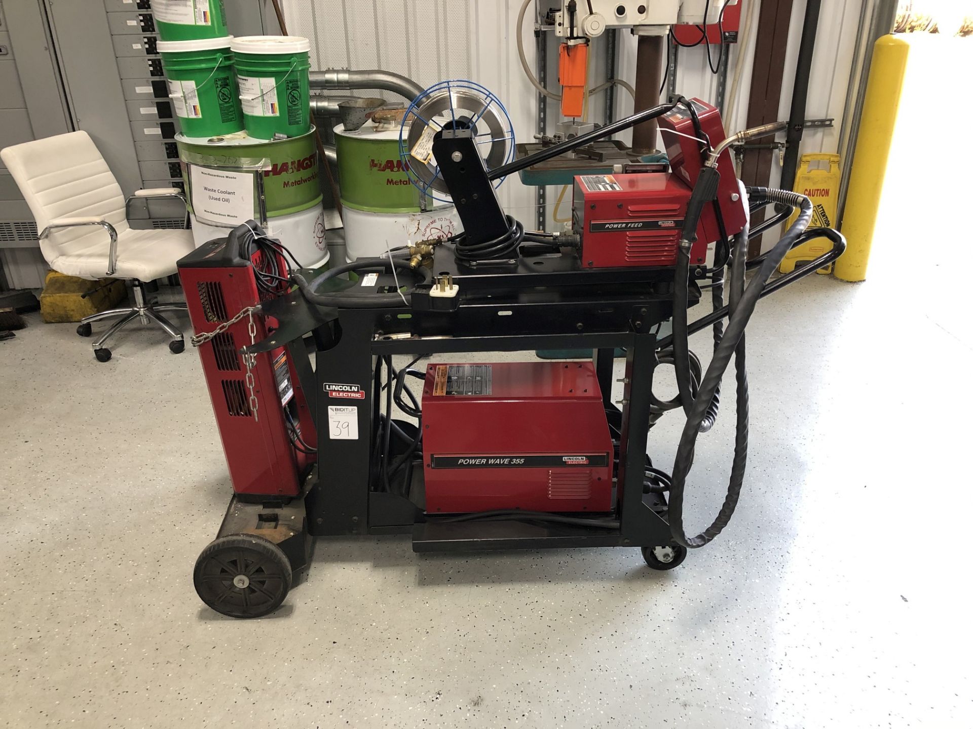 Lincoln Electric Power Wave 355 Welder Package