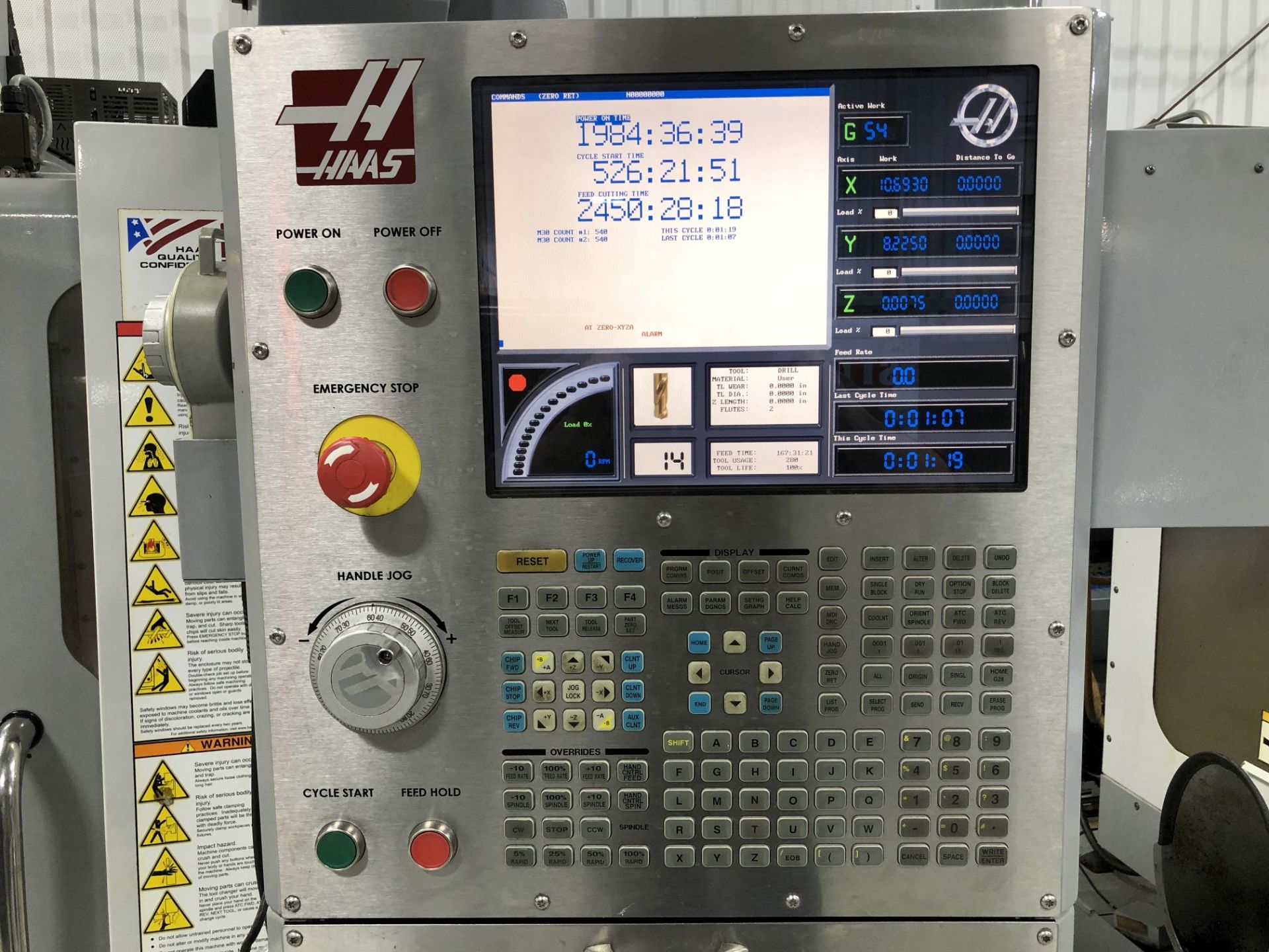 2007 Haas VF-2B CNC Vertical Machining Center - Image 4 of 13