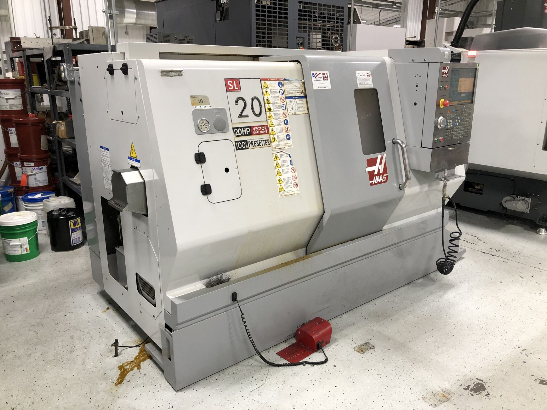 2008 Haas SL-20 CNC Lathe - Image 2 of 15