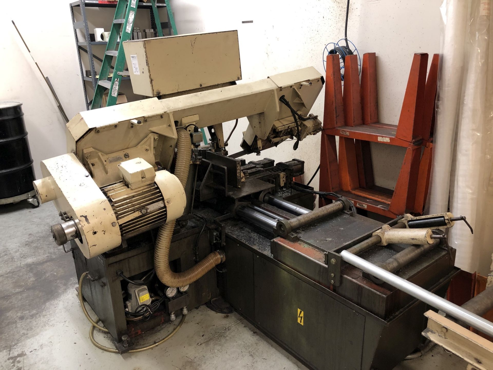 1996 Vectrax 12" x 12" Horizontal Band Saw, Model AH-300H - Image 6 of 8