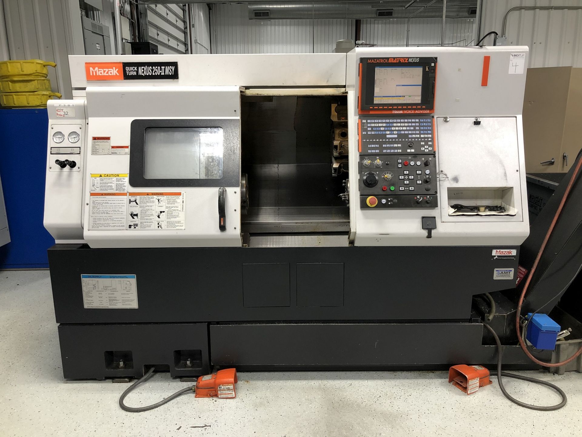 2008 Mazak Quick Turn Nexus 250-II MSY CNC Lathe