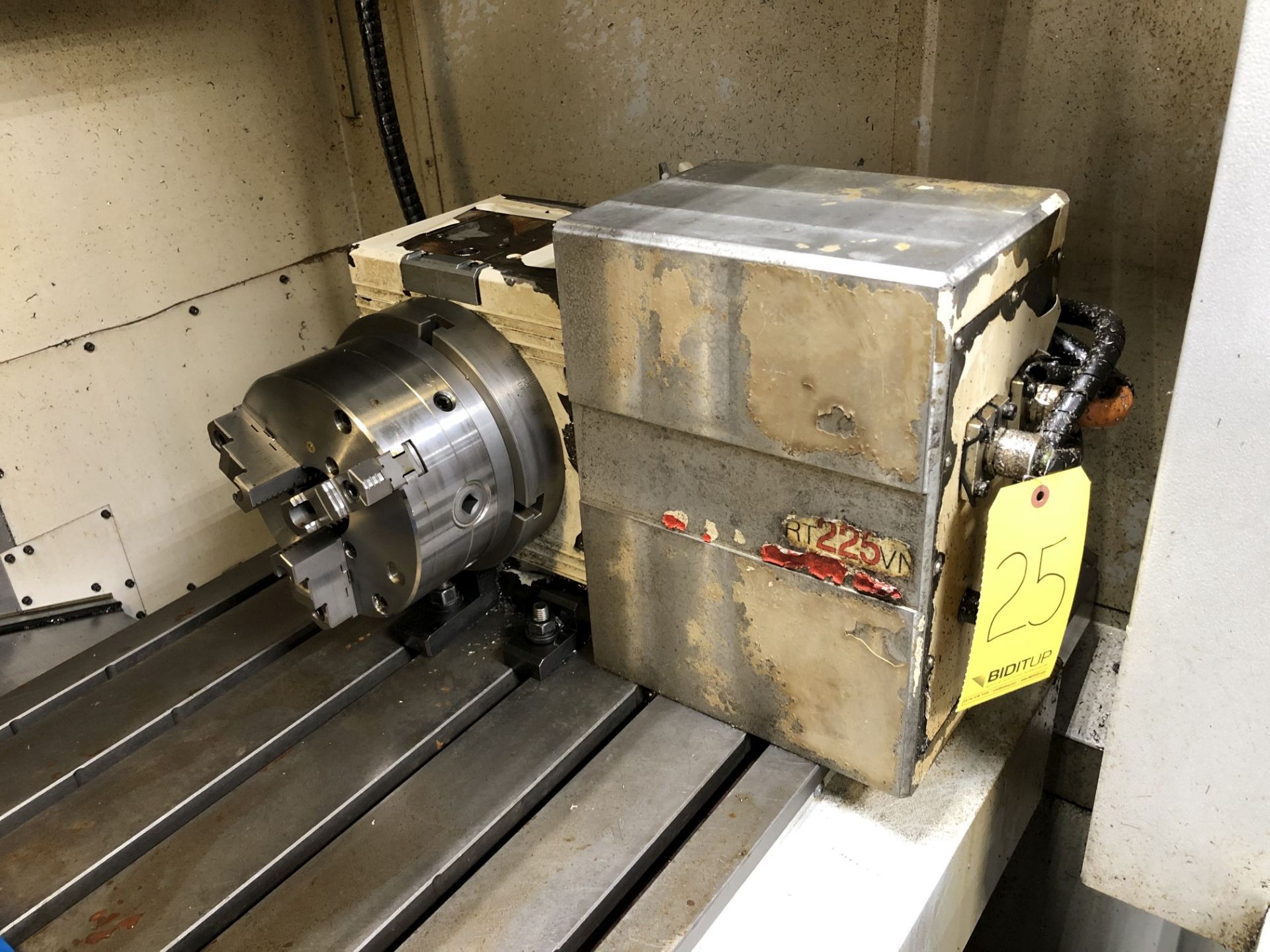 Model RT225VN 4th Axis Rotary Table