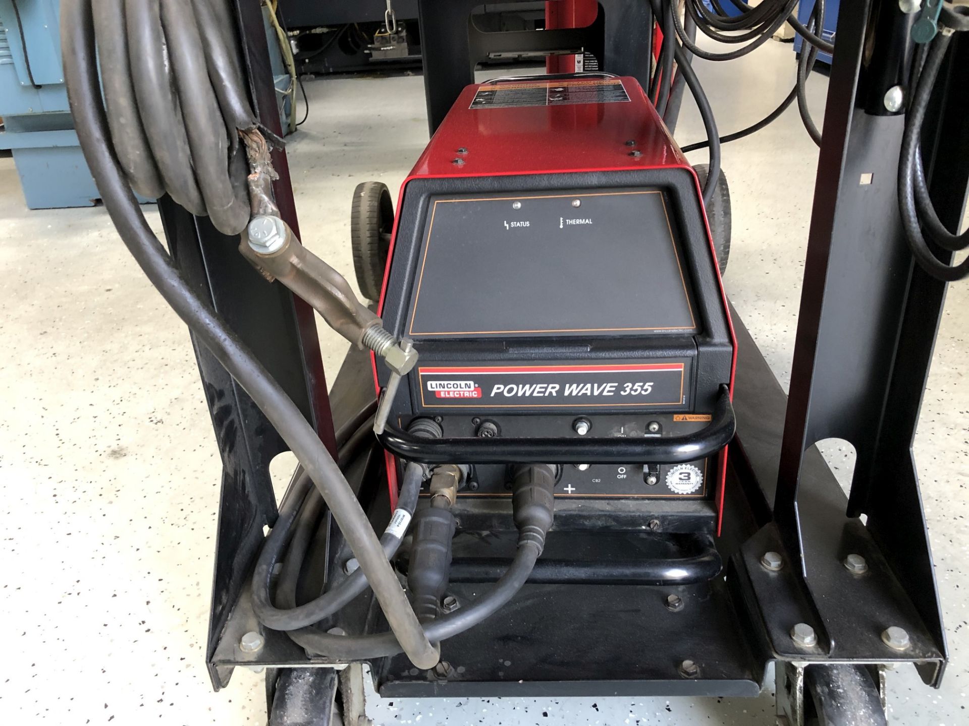 Lincoln Electric Power Wave 355 Welder Package - Image 9 of 10