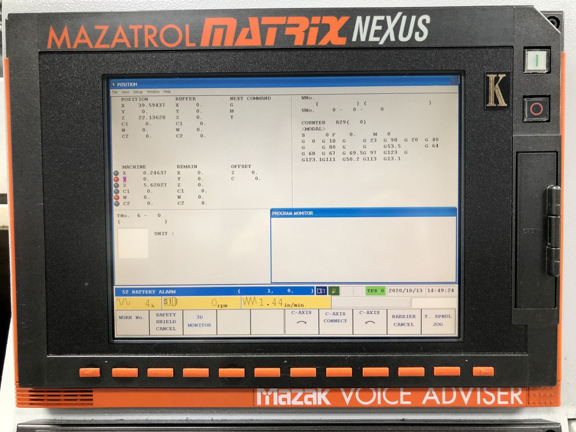 2008 Mazak Quick Turn Nexus 250-II MSY CNC Lathe - Image 5 of 27