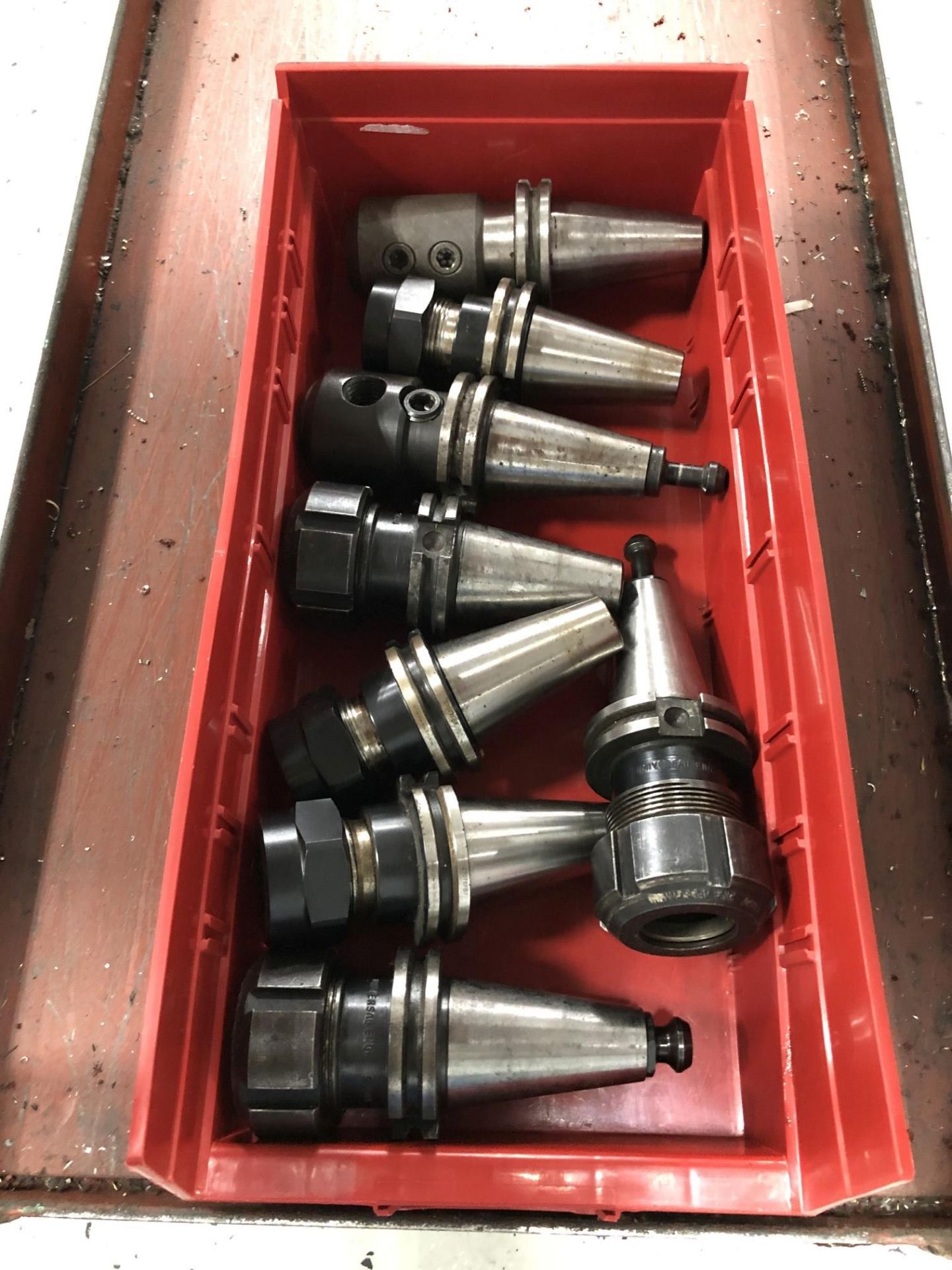 CAT40 Tool Holders (Comes w/ Cart) - Image 4 of 5