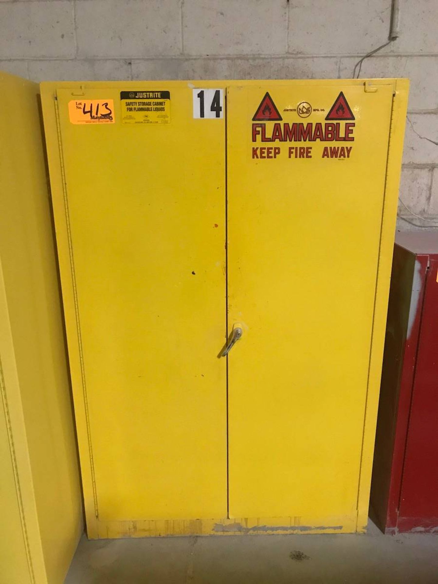 JustRite Flammable Cabinet