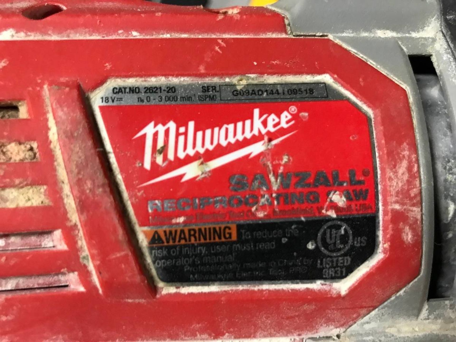 Milwaukee Sawzall Reciprocating Saw - Image 3 of 3