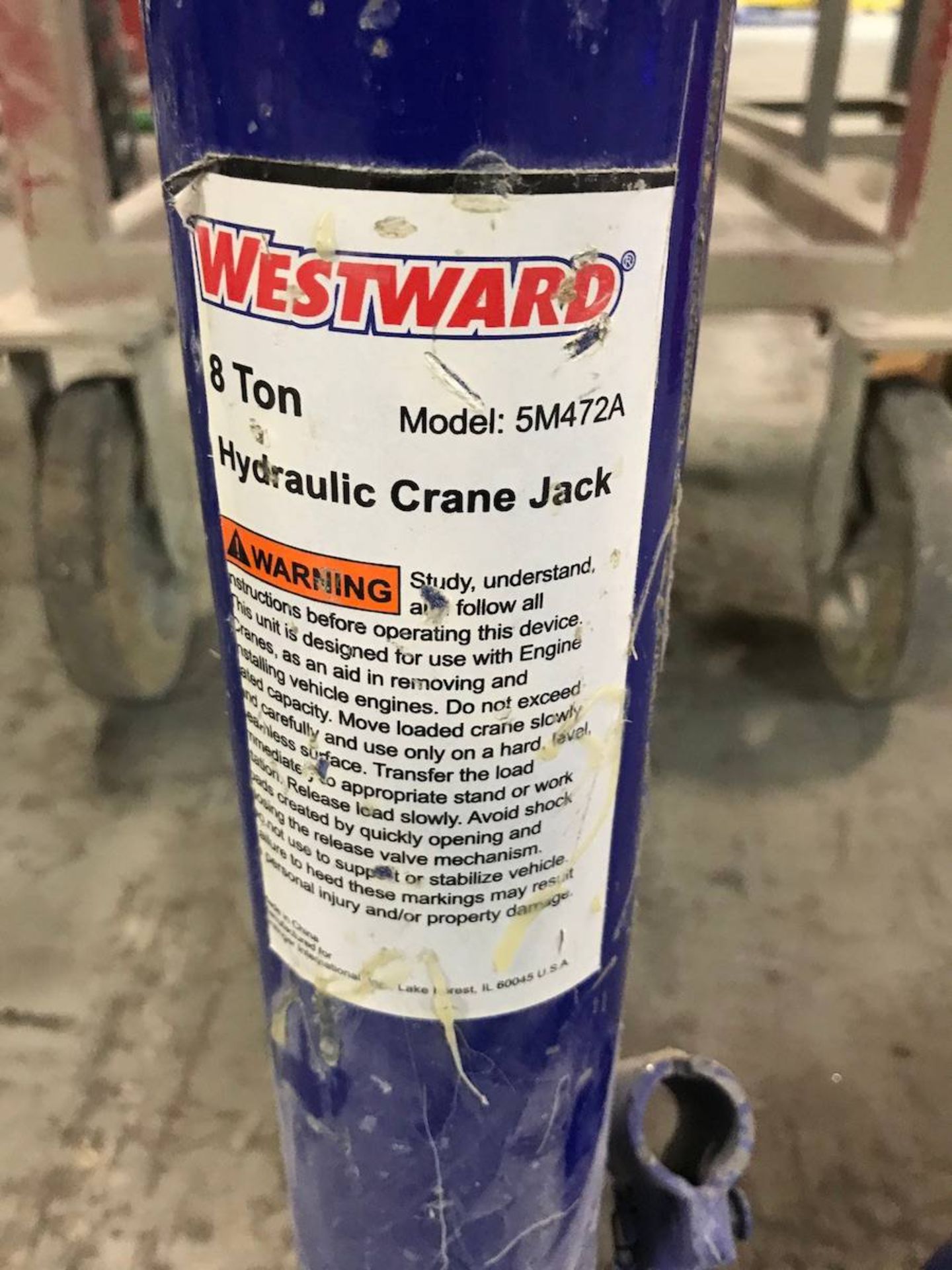 Westward Hydraulic Jacks - Image 2 of 4
