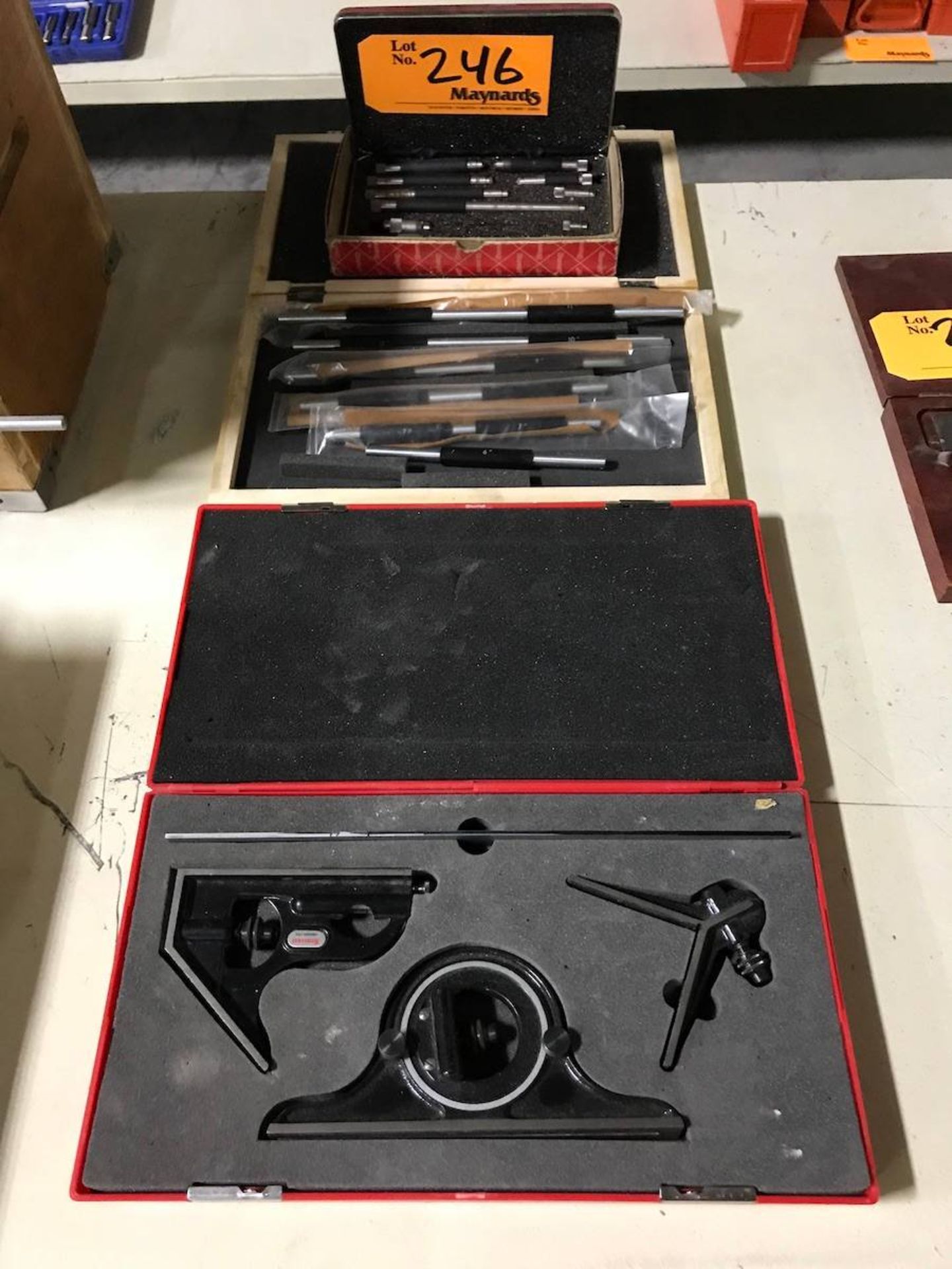 Lot of Precision Measuring Tools