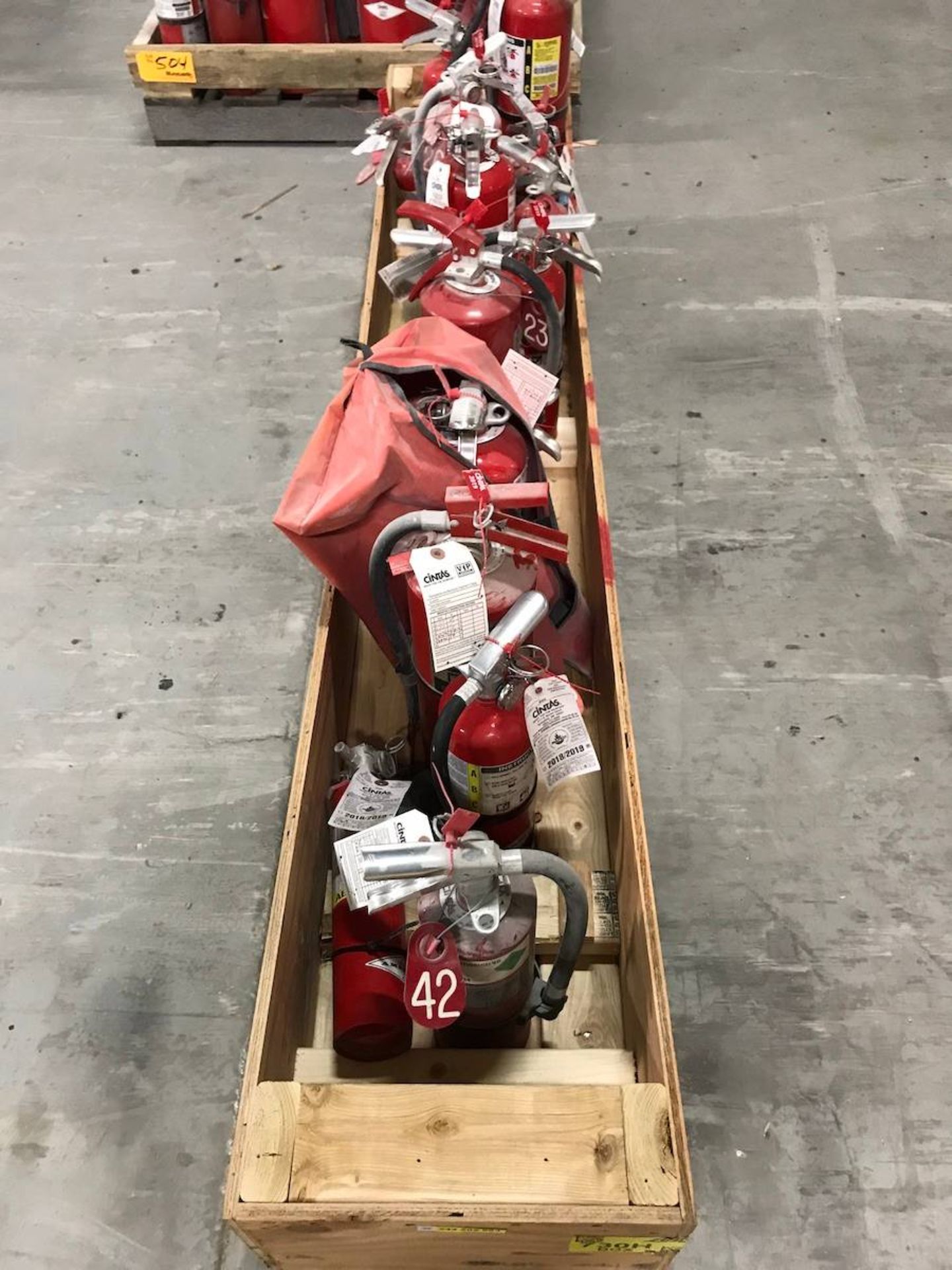 Lot of Various Fire Extinguishers - Image 2 of 2