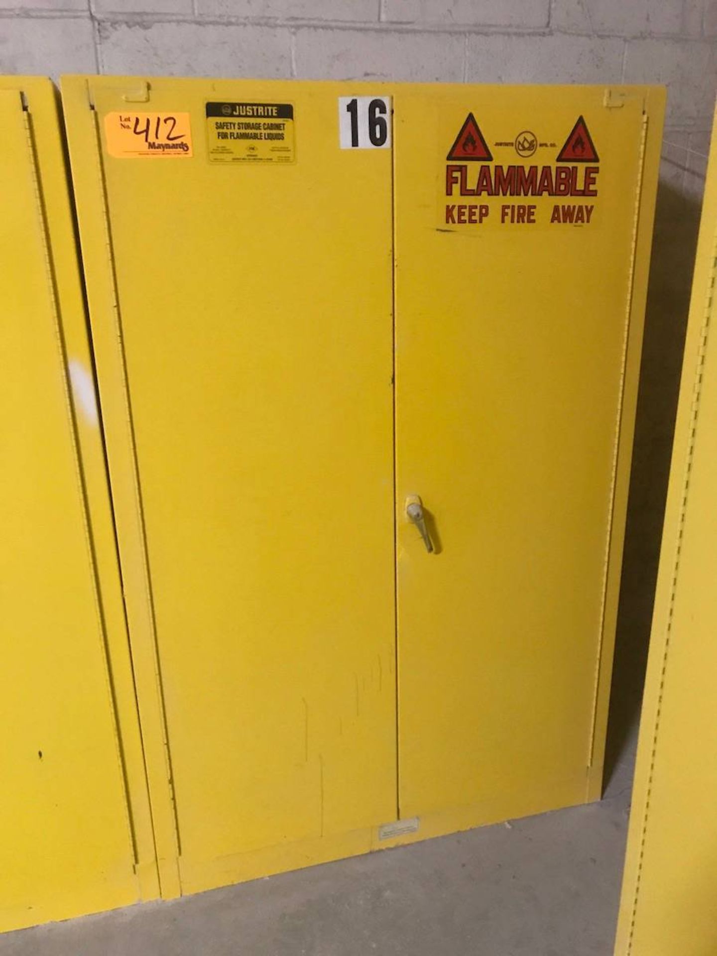 JustRite Flammable Cabinet