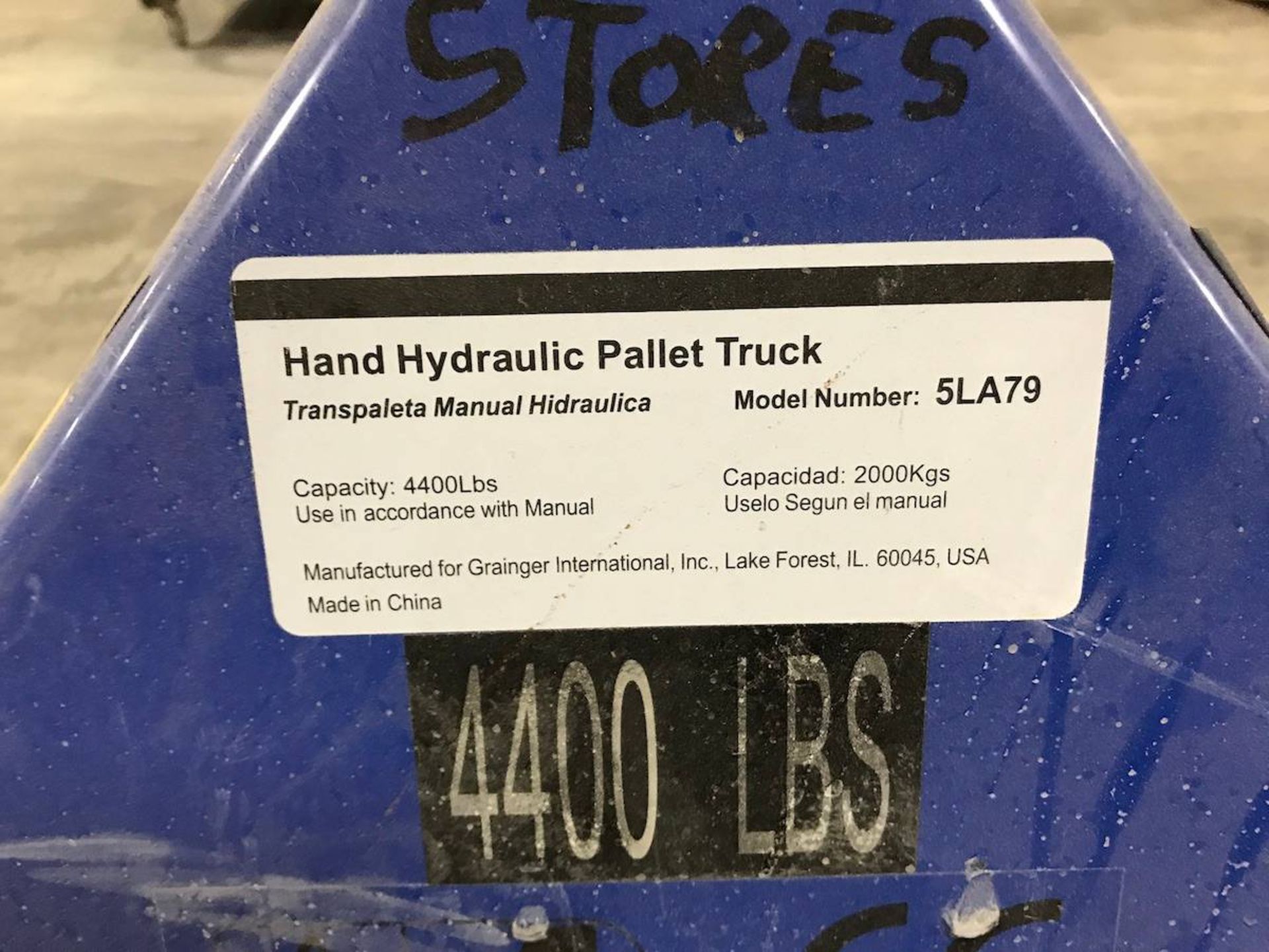 5LA79 Hydraulic Pallet Truck - Image 2 of 2