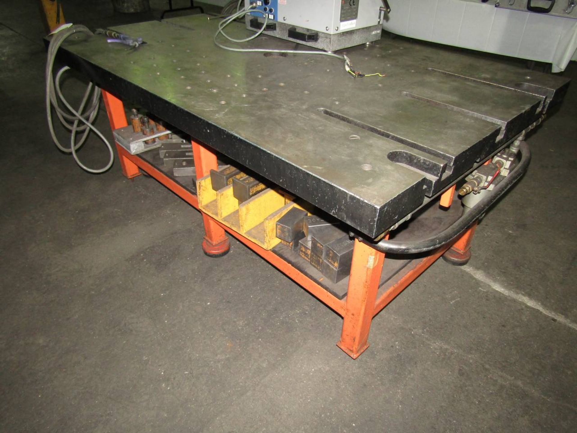 T-Slot Metal Layout Shop Table