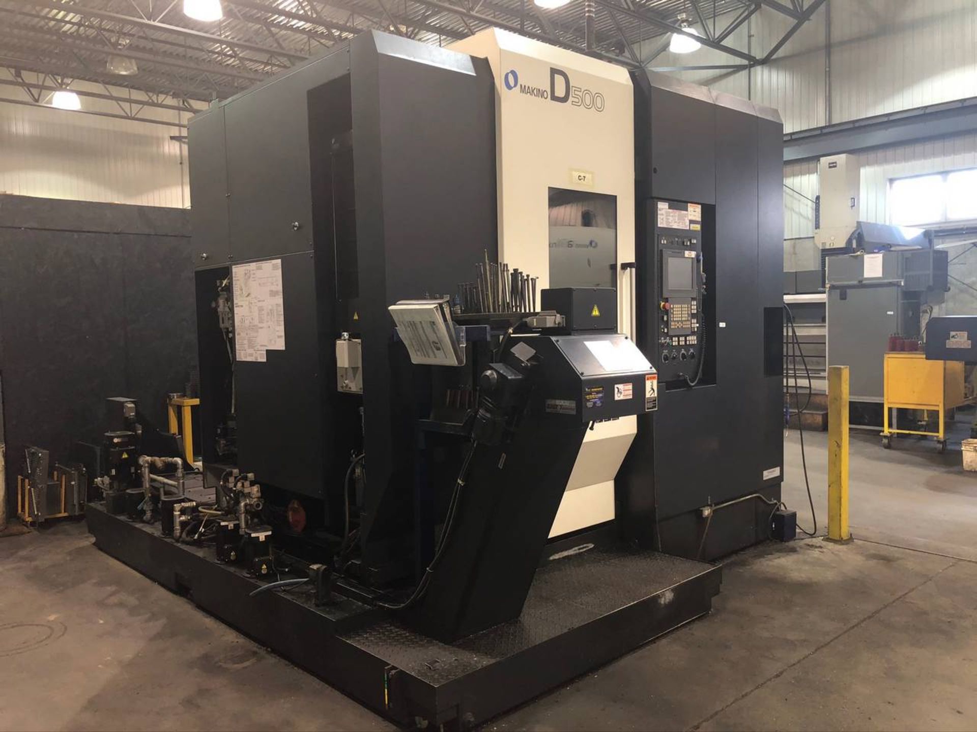 2012 Makino D500 5 Axis CNC Vertical Maching Center, - Image 3 of 7
