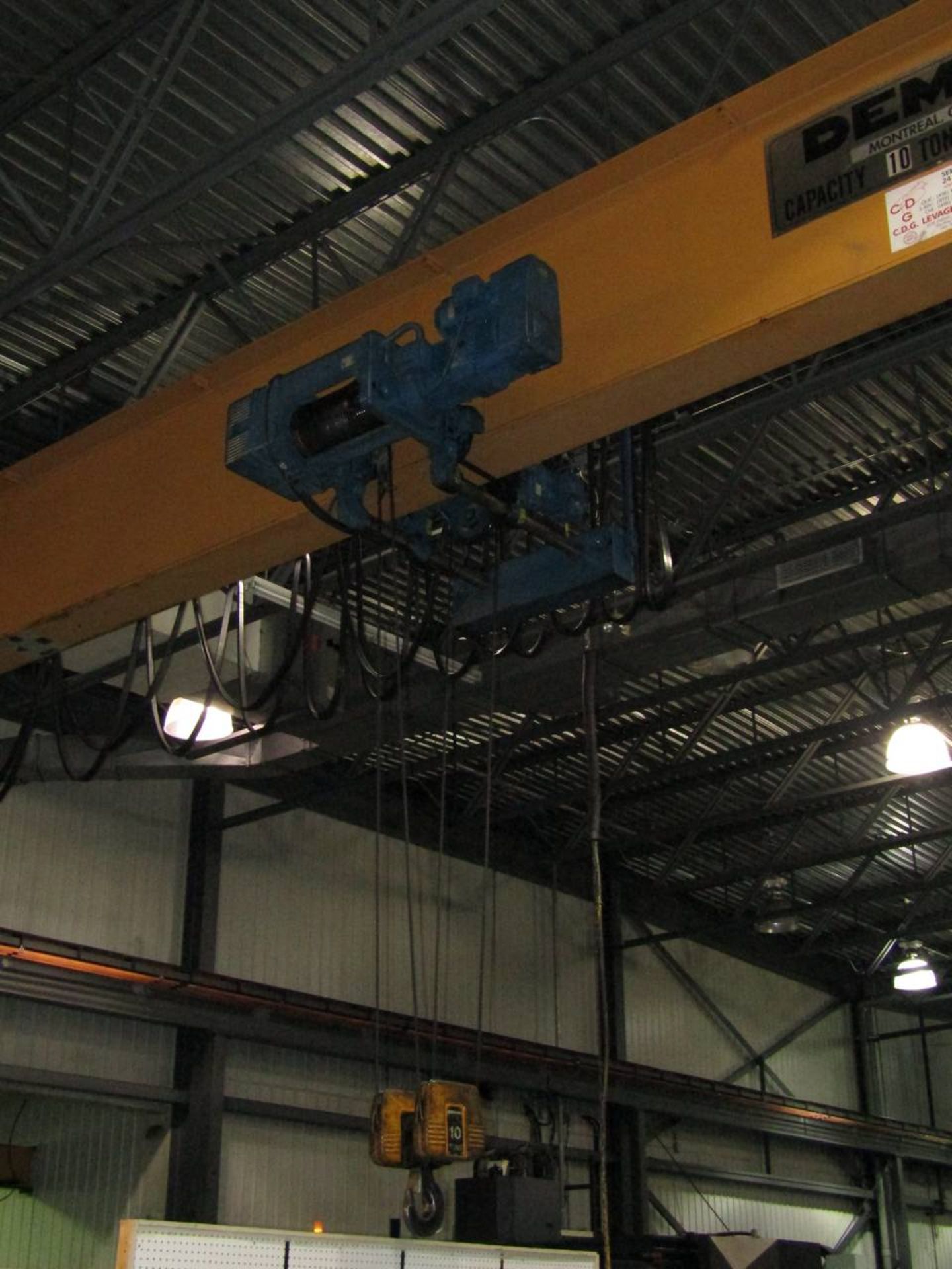 Demag 10 Ton SWB Bridge Crane, - Image 2 of 5