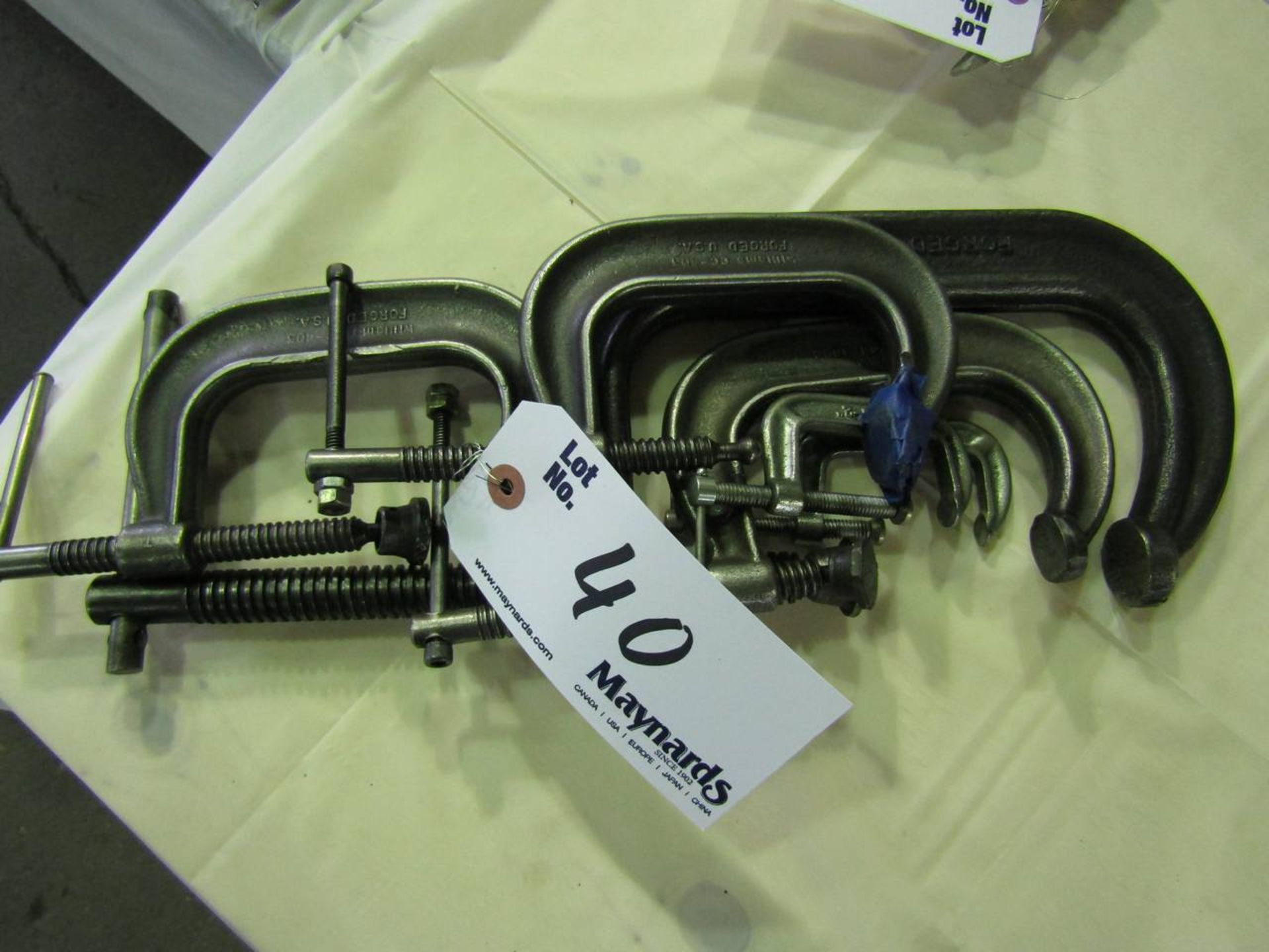 Assorted C Clamps