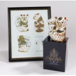 Royal Crown Derby paperweight, 'Koala and Baby', from the Australian Collection, boxed, marked to