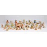 Collection of Cherished Teddies resin figures and accessories, to include 'Craig and Cheri -