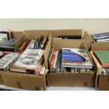 Extensive collection of automotive and transport interest reference books, to include 'Blue Light