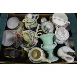 Mason's Ironstone pottery, together with Spane and Smith Coffee canister a Royal Worcester plate and