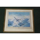 Aviation interest first edition print of 'Spitfire' by Robert Taylor, copies of Captain Sir