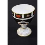 Royal Crown Derby Old imari pattern goblet, pattern number 1128, 12cm high