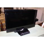 Samsung 24" flat screen television, with remote