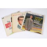 3x Buddy Holly LPs - The Buddy Holly Story vol.2 (LVA 9217). Showcase (LVA 9222). That'll Be The Day