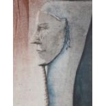 Peter Ford (B1937), 'A Fixed Smile', signed aquatint and etching, numbered 22/100, with Royal