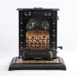 Richmonds Limited Warrington Stratford gas stove, the cast iron body with hob to the top above a