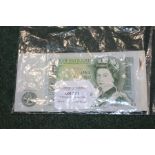 Bank notes, consisting of four one pound notes and four ten shilling notes (8)