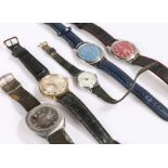 Corvette Automatic gentleman's wristwatch, two Titus manual wind gentleman's watches, Cara manual