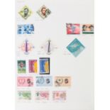 Stamp album, Haiti to Iraq, mounted and unmounted